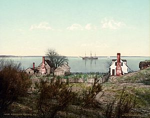 Flickr - …trialsanderrors - Yorktown harbor, Virginia, 1903.jpg