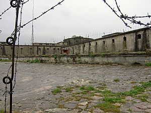Former political prison in Girokaster