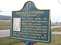 Freeman's Corner historical marker