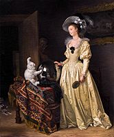 Gérard, Marguerite and Fragonard, Jean-Honoré - Le chat angora -