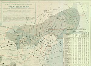 Galveston hurricane weather map 9-12-1900 (531208)