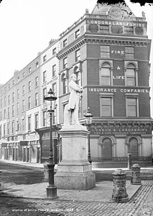 Gas Lamp no. 313 London and Lancashire Fire and Life in Dublin