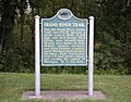 Grand River Trail sign Williamston