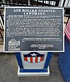 Great American Scream Machine ACE Roller Coaster Landmark plaque