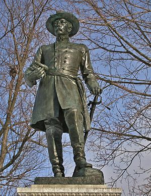 Griffin A. Stedman Monument by Frederick Moynihan, Hartford, CT - February 2016