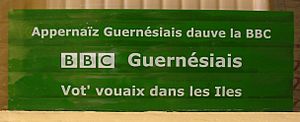 Guernésiais BBC sticker