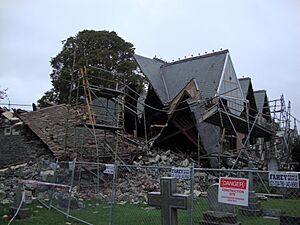 Holy Trinity Avonside (north-east corner)