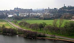 Holyrood from south east