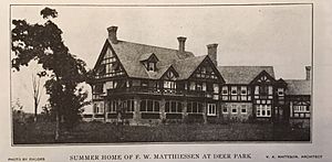 Home of Frederick William Matthiessen at Deer Park, IL