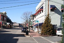 Downtown Hot Springs in the late 2000s