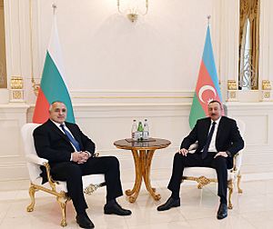 Ilham Aliyev met with Bulgarian Prime Minister Boyko Borisov 3