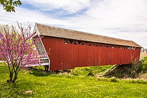 Imes Covered Bridge in St. Charles, Madison County, Iowa
