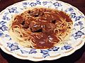 Indian spaghetti, in Atsuta-ku, Nagoya, Japan (2013.11.30)