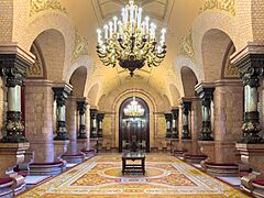 Interior of the Palace of the Parliament of Catalonia 14