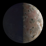 Io imaged by Juno spacecraft
