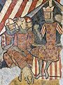 Jaime I de Aragón en las pinturas murales de la conquista de Mallorca