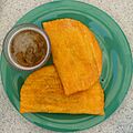 Jamaican patties and redstripe