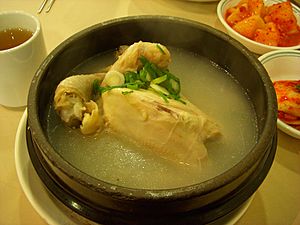 Korean soup-Samgyetang-02