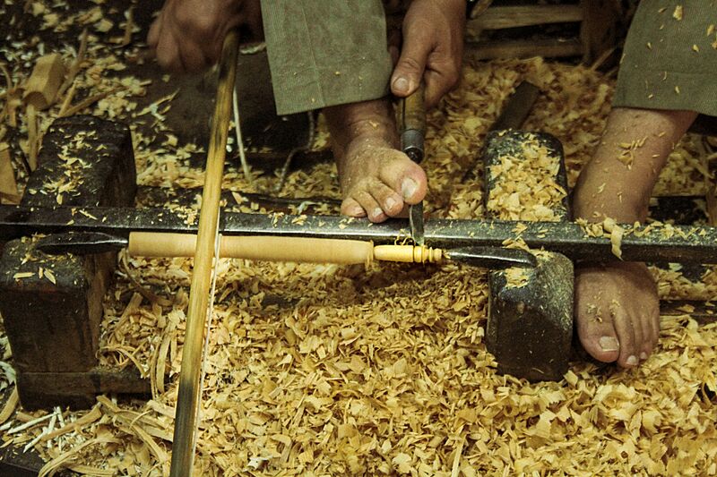 Le tourneur sur bois