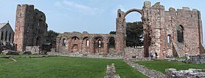 LindisfarnePriory panorama