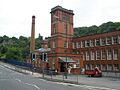 Main entrance, Masson Mill - geograph.org.uk - 1408625