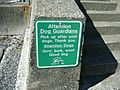 McNeill Bay Dog Sign
