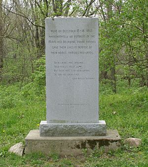 Miami Memorial at the Battle of Mississinewa 0211