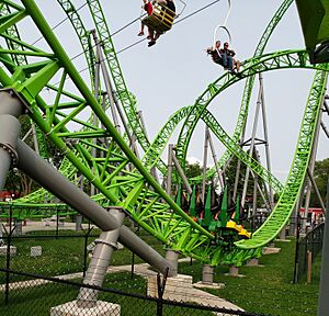 Monster at Adventureland from the line