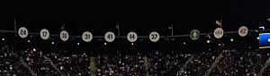 New York Mets retired numbers at Citi Field, Oct 08 2022