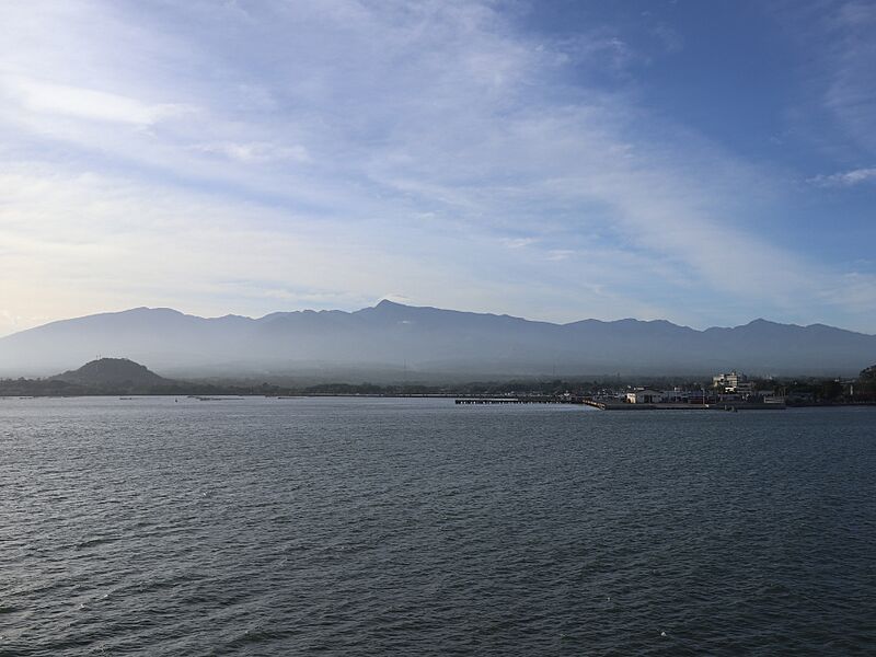 Ozamiz City, Mount Malindang view from Panguil Bay (Misamis Occidental; 01-24-2024)