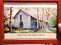 Painting of Ferguson Barn, shown by a great grandson of the late Robert Ferguson