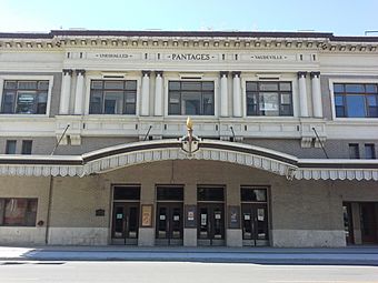 Pantages Playhouse Theatre in Winnipeg, Manitoba.jpg