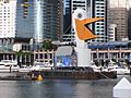Pelican Barge, Darling Harbor, Sydney, NSW, AU