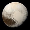 Pluto in True Color - High-Res
