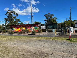 Pomona railway station - front