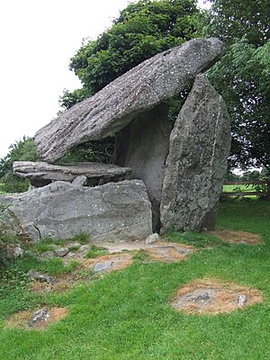 Portal Tomb Kilmogue Leacan Scoil