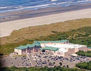 Quinault Beach Resort and Casino from above 2