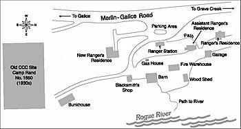 Rand Ranger Station Site Map