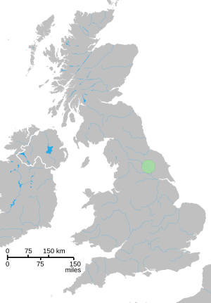 Range map-Senecio eboracensis-Great Britain.svg