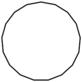 Regular heptadecagon