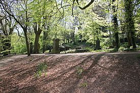 Sandford's Walk at Sheffield General Cemetery 