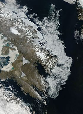Sea Ice off Baffin Island
