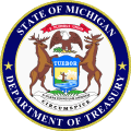 Seal of Michigan Department of Treasury