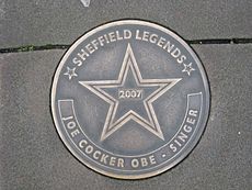 Sheffield Legends Joe Cocker