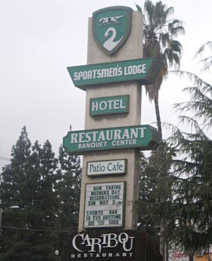 Sportsmen's Lodge, Ventura Blvd., Studio City, CA