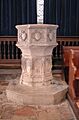 St Vincent, Newnham, Herts - Font - geograph.org.uk - 358931