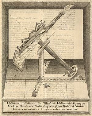 Sunspot instrument of Christoph Scheiner (1573-1650)