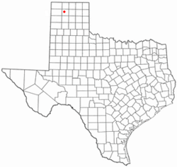 Location of Dumas, Texas