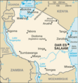 Tanzania-CIA WFB Map