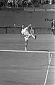 Tenniskampioenschappen in Noordwijk, Leaver (Australie) in actie, Bestanddeelnr 916-7881
